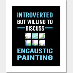 Introverted Encaustic Painting Posters and Art